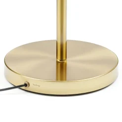 Paul Neuhaus Arbejdsrum/Kontor|Gulvlamper > LED-gulvlampe Alfred, messingfarvet, dæmpbar