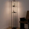 Paul Neuhaus Gulvlamper|Gulvlamper > LED-gulvlampe Contura, sort, metal, 140 cm