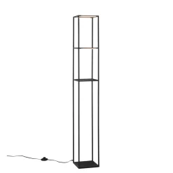 Paul Neuhaus Gulvlamper|Gulvlamper > LED-gulvlampe Contura, sort, metal, 140 cm