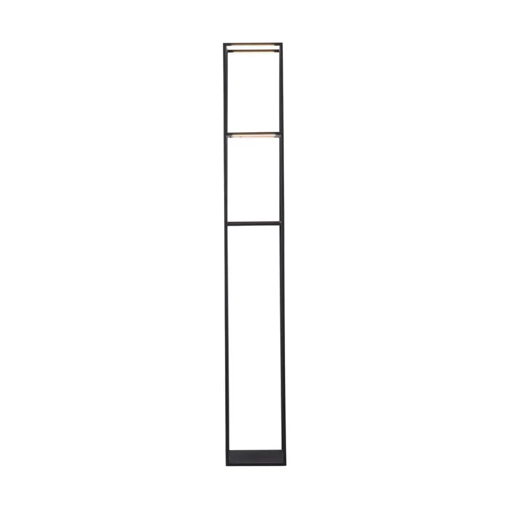 Paul Neuhaus Gulvlamper|Gulvlamper > LED-gulvlampe Contura, sort, metal, 140 cm