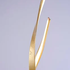 Paul Neuhaus Gang|Pendellamper > LED-gulvlampe Linda, guld, metal, dæmpbar