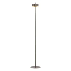 Gulvlamper|Gulvlamper ^ Q-Smart-Home Paul Neuhaus LED-gulvlampe Q-Rotate mørkebrun 140 cm