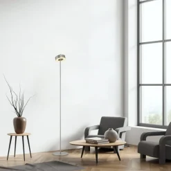 Q-Smart-Home Gulvlamper > Paul Neuhaus LED-gulvlampe Q-Rotate aluminium 140 cm