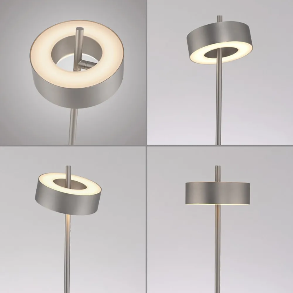 Q-Smart-Home Gulvlamper > Paul Neuhaus LED-gulvlampe Q-Rotate aluminium 140 cm