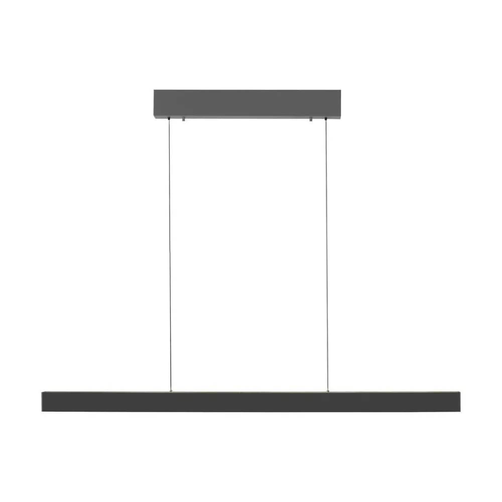 Pendellamper|Pendellamper ^ Paul Neuhaus LED-hængelampe Adriana Square, grå, op/ned