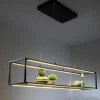Paul Neuhaus Pendellamper > LED-hængelampe Contura, sort, 105 cm