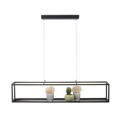 Paul Neuhaus Pendellamper > LED-hængelampe Contura, sort, 105 cm