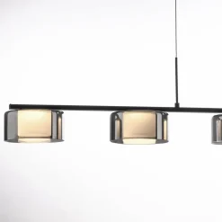 Paul Neuhaus Pendellamper|Pendellamper > LED-hængelampe Rika, 119 cm, glas, dæmpbar