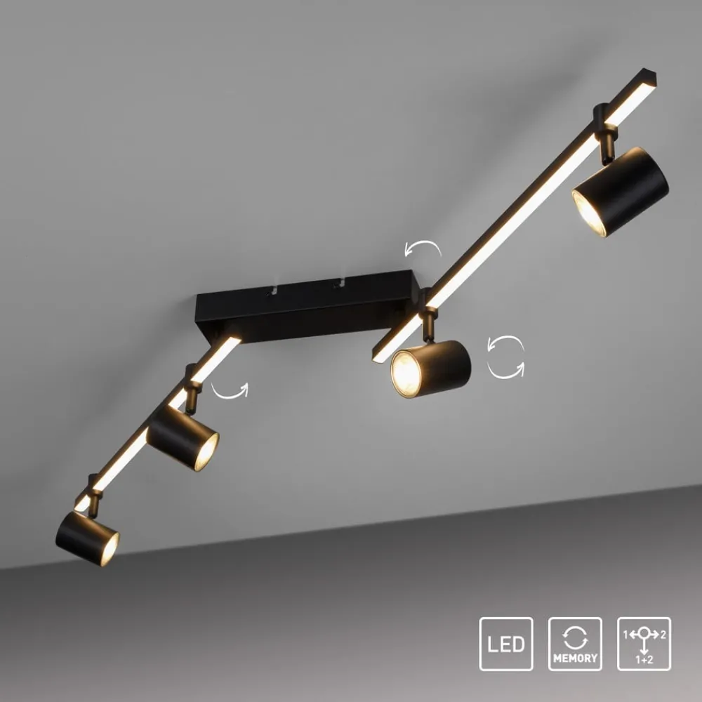 Paul Neuhaus Spotlights > LED-loftspot Barik, 120 cm, justerbar