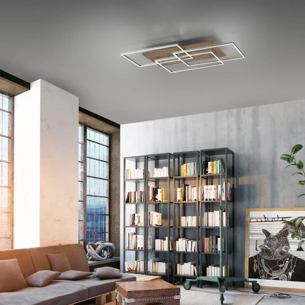 Paul Neuhaus Loftlamper|Loftlamper > Palma LED-loftlampe CCT ramme
