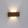 Gang|Væglamper ^ Paul Neuhaus Palma LED-væglampe i træ 32 cm