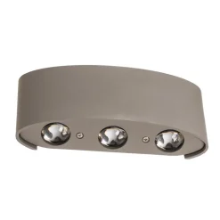 Gang|Væglamper ^ Paul Neuhaus Palma LED-væglampe i træ 32 cm