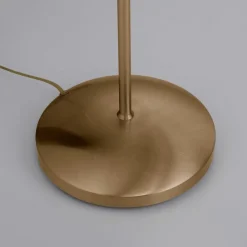 Gulvlamper|Gulvlamper ^ Paul Neuhaus Pino gulvlampe, antik messing, 163 cm, dæmpbar
