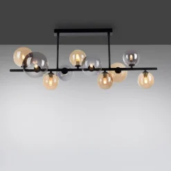 Loftlamper ^ Paul Neuhaus Popsicle loftlampe, glas, 85 cm lang, G9