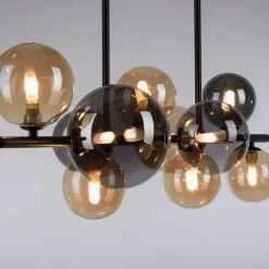 Loftlamper ^ Paul Neuhaus Popsicle loftlampe, glas, 85 cm lang, G9