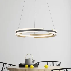 Q-Smart-Home Pendellamper > Paul Neuhaus Q-Beluga LED-hængelampe, messing