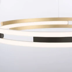 Q-Smart-Home Pendellamper > Paul Neuhaus Q-Beluga LED-hængelampe, messing