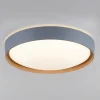 Loftlamper|Loftlamper ^ Q-Smart-Home Paul Neuhaus Q-EMILIA LED-loftslampe, grå/træ