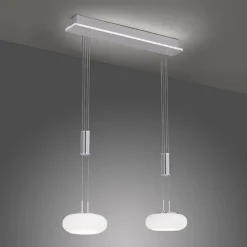 Q-Smart-Home Pendellamper > Paul Neuhaus Q-ETIENNE LED-hængelampe, 2 lyskilder