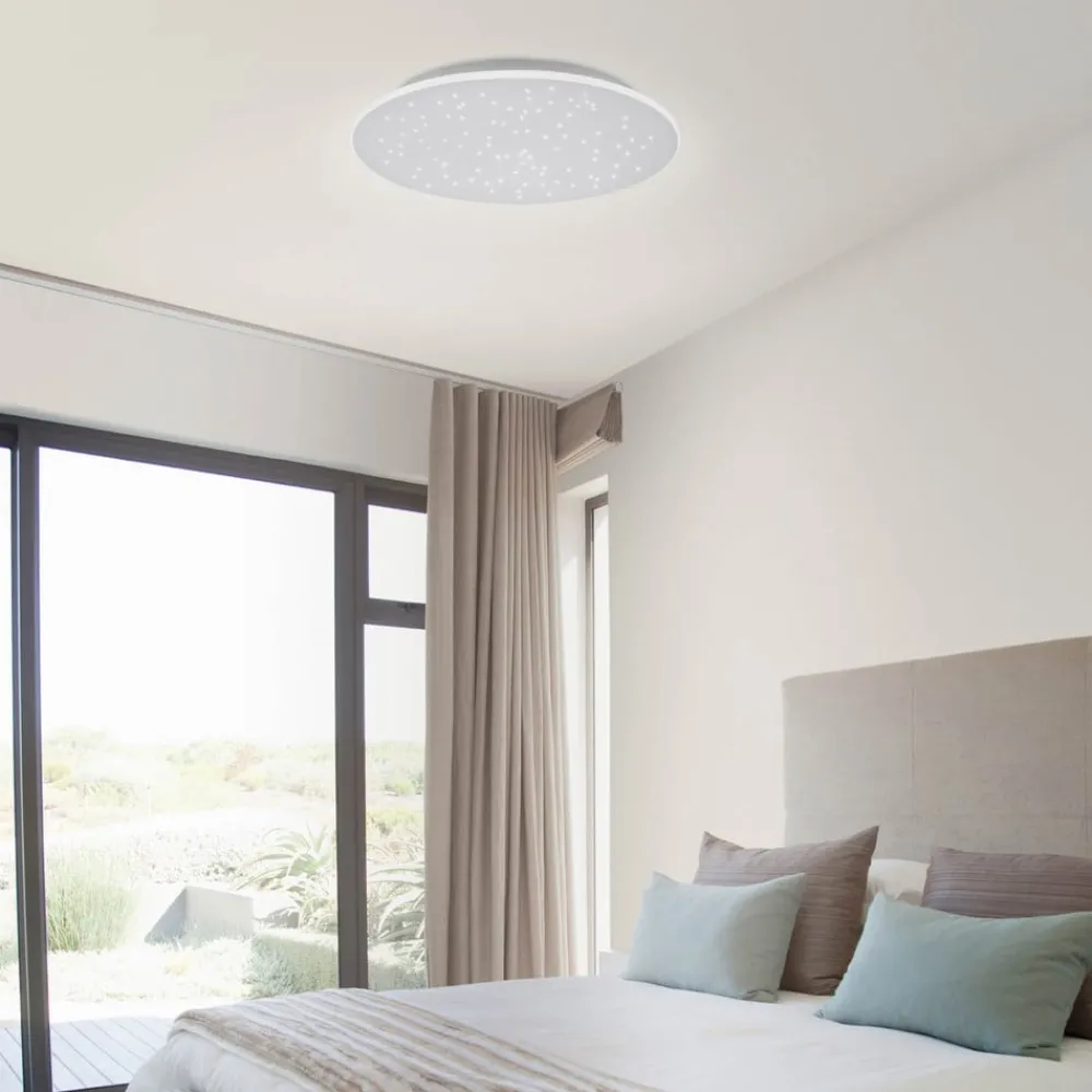 Loftlamper|Loftlamper ^ Q-Smart-Home Paul Neuhaus Q-NIGHTSKY LED-loftlampe, rund