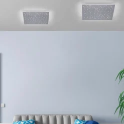 Q-Smart-Home Loftlamper > Paul Neuhaus Q-NIGHTSKY LED-loftlampe, 60 x 60 cm