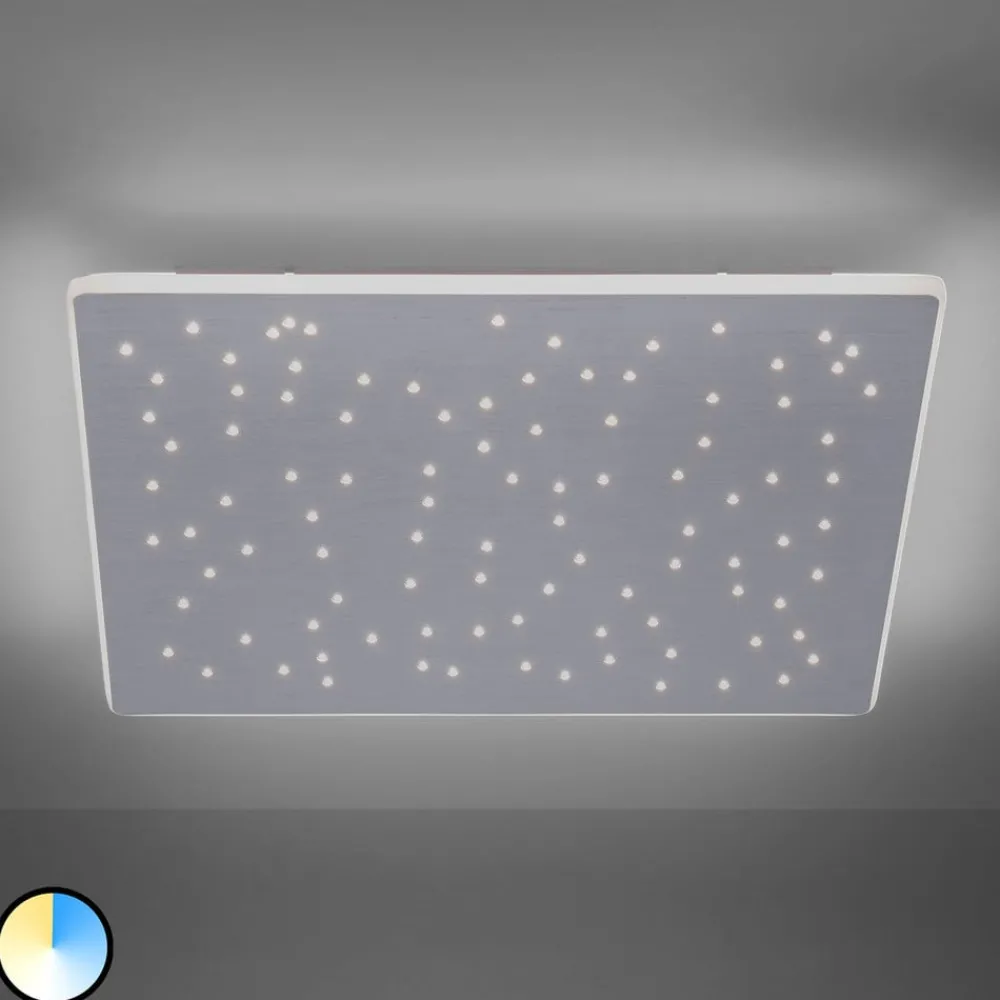Q-Smart-Home Loftlamper > Paul Neuhaus Q-NIGHTSKY LED-loftlampe, 60 x 60 cm