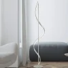 Q-Smart-Home Gulvlamper|Gulvlamper > Paul Neuhaus Q-Swing LED-gulvlampe, stål