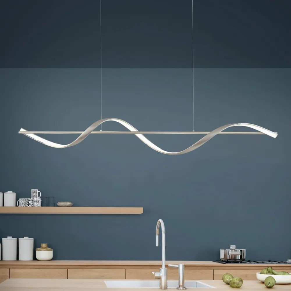 Q-Smart-Home Pendellamper > Paul Neuhaus Q-Swing LED-hængelampe, stål