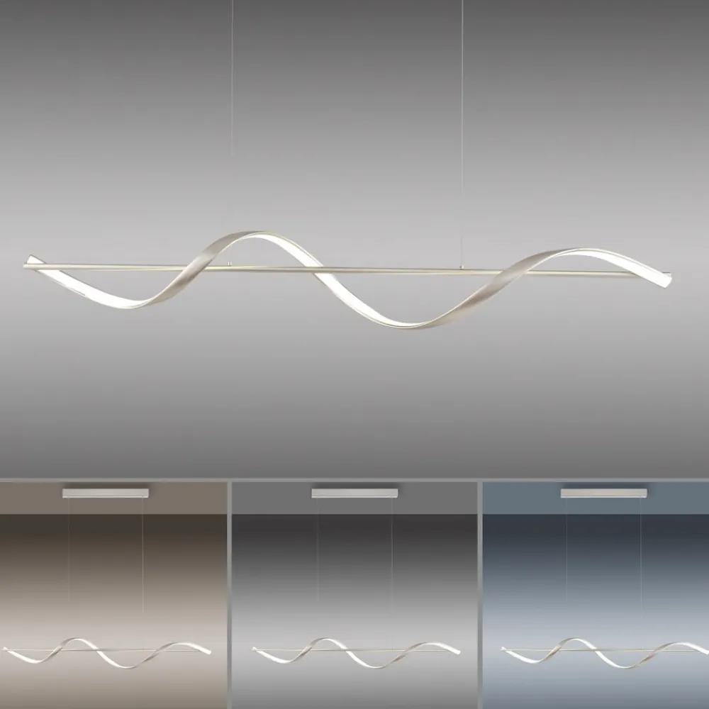 Q-Smart-Home Pendellamper > Paul Neuhaus Q-Swing LED-hængelampe, stål