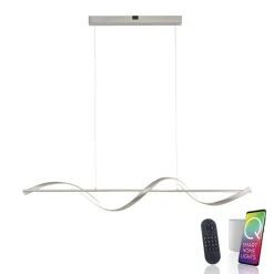 Q-Smart-Home Pendellamper > Paul Neuhaus Q-Swing LED-hængelampe, stål