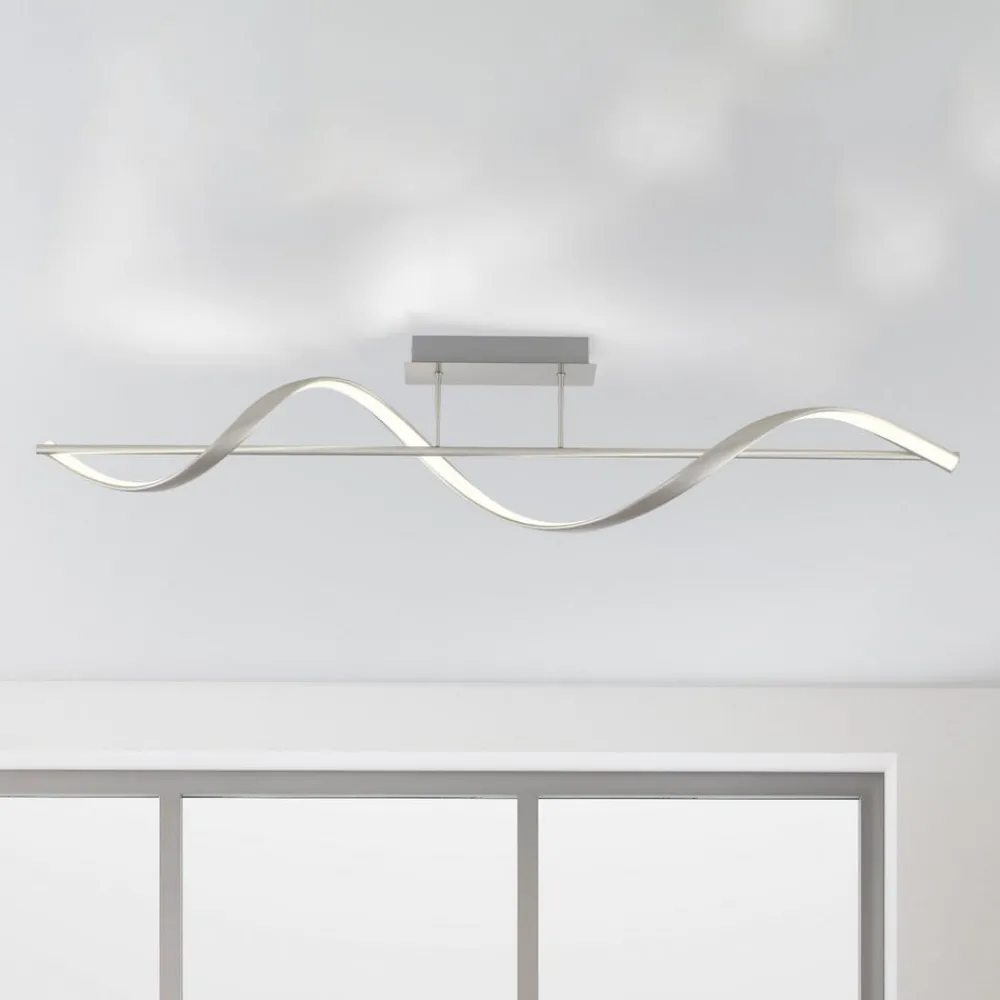 Q-Smart-Home Loftlamper|Loftlamper > Paul Neuhaus Q-Swing LED-loftlampe, stål