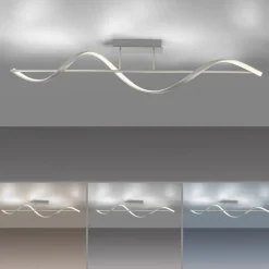 Q-Smart-Home Loftlamper|Loftlamper > Paul Neuhaus Q-Swing LED-loftlampe, stål