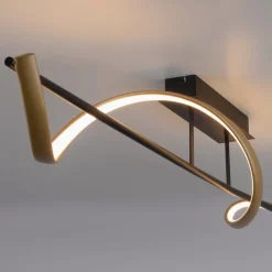 Loftlamper|Pendellamper ^ Q-Smart-Home Paul Neuhaus Q-Swing loftlampe antracit/messing