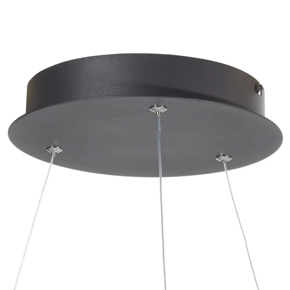 Q-Smart-Home Pendellamper > Paul Neuhaus Q-VITO LED-hengelampe 59 cm antracit