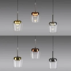 Q-Smart-Home Pendellamper|Pendellamper > Paul Neuhaus Smart LED hængelampe Q-Kon flerfarvet 3 lyskilder