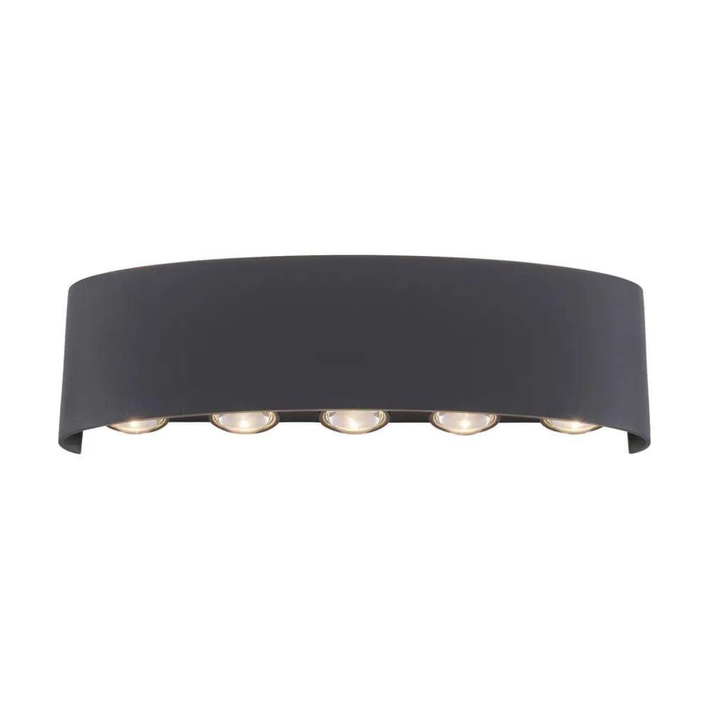 Paul Neuhaus Terrassebelysning > udendørs LED-væglampe Carlo, 27 cm, sort