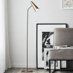Markslöjd Gulvlamper|Gulvlamper > Peak gulvlampe, variabel, antik messing