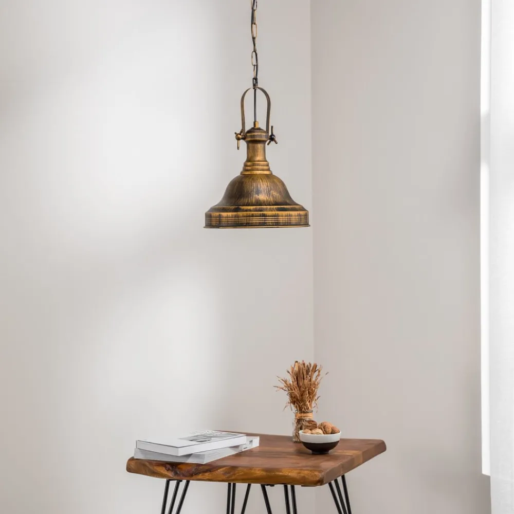 Avonni Pendellamper > Pendellampe AV-4106-M36-CPR i antikt design