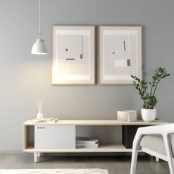 Lamkur Pendellamper > Pendellampe Bergen, 1 lyskilde, hvid