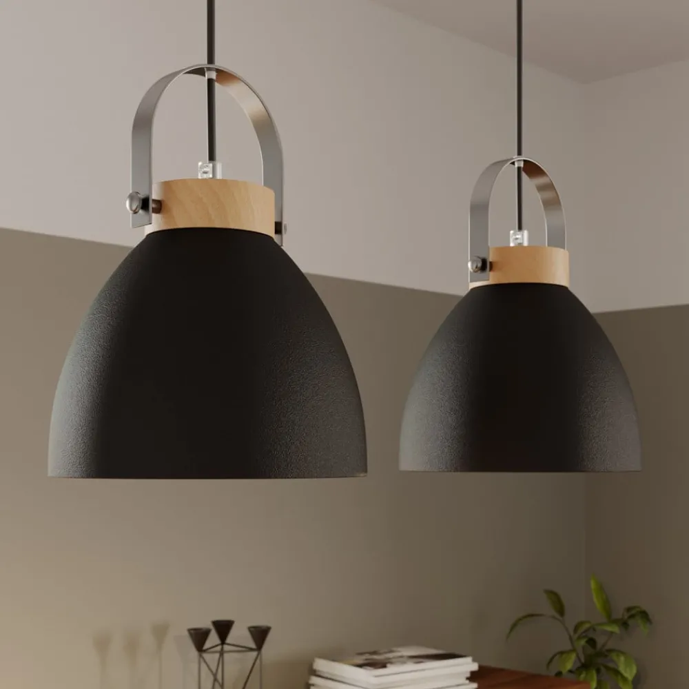 Lamkur Pendellamper > Pendellampe Bergen, 2 lyskilder, grafit