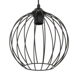 HELAM Pendellamper|Pendellamper > Pendellampe Cumera i sort, 4 lyskilder, rund