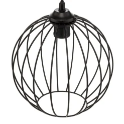 HELAM Pendellamper|Pendellamper > Pendellampe Cumera i sort, 4 lyskilder, rund