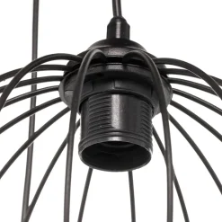 HELAM Pendellamper|Pendellamper > Pendellampe Cumera i sort, 4 lyskilder, rund