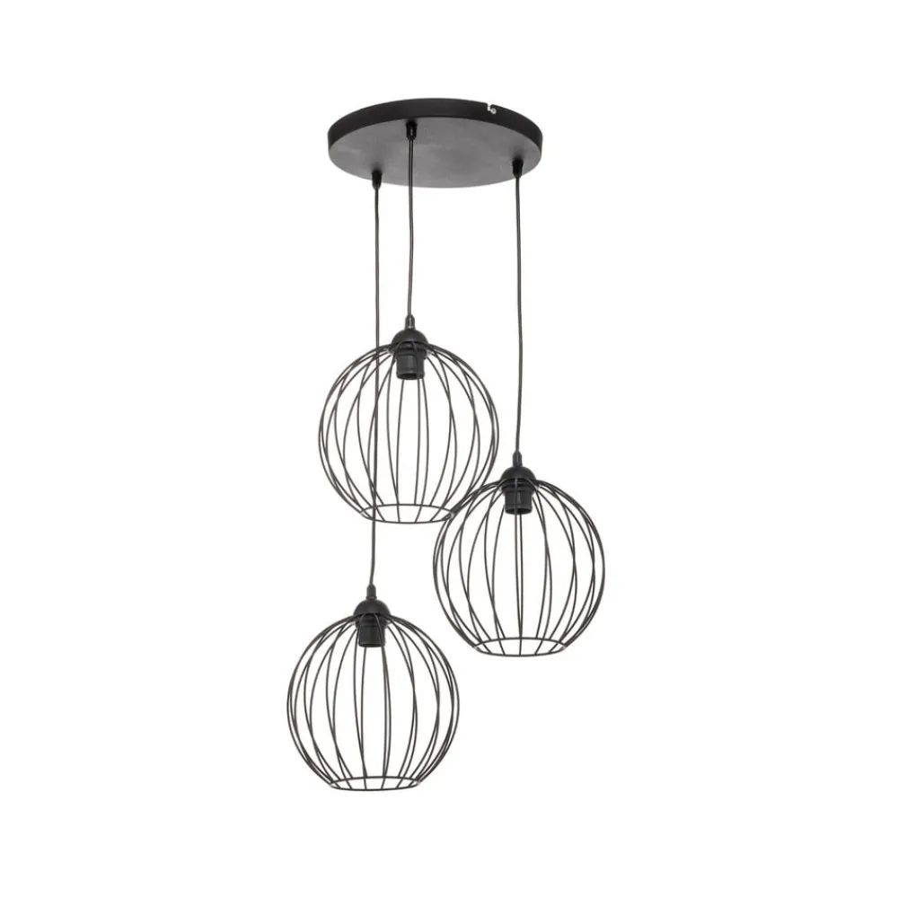 HELAM Pendellamper|Pendellamper > Pendellampe Cumera, 3 lyskilder, rund