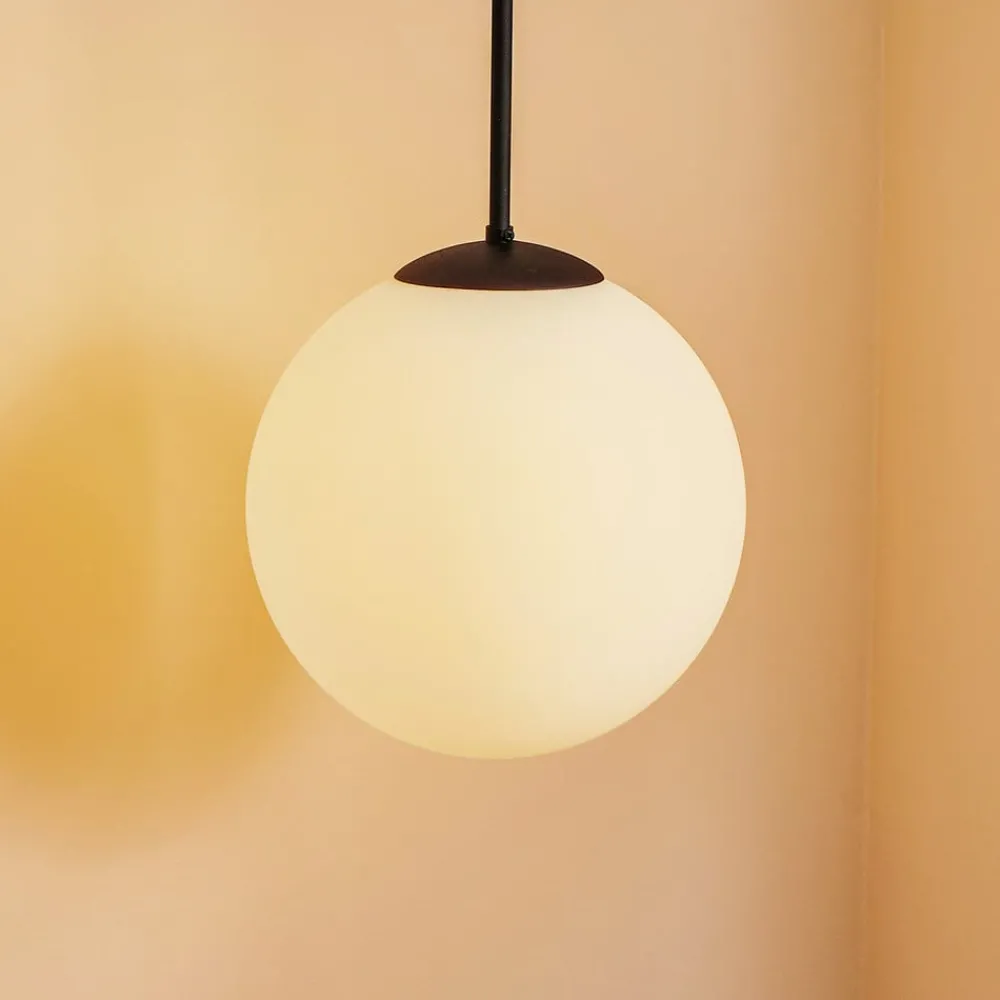 ALDEX Pendellamper > Pendellampe Dione, 1 lyskilde, hvid/sort 30 cm