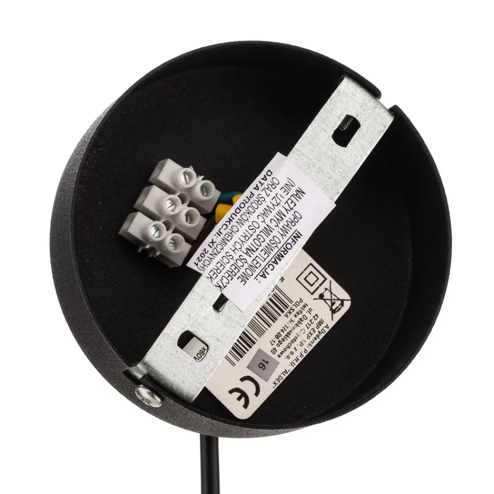 ALDEX Pendellamper > Pendellampe Dione, 1 lyskilde, hvid/sort 30 cm