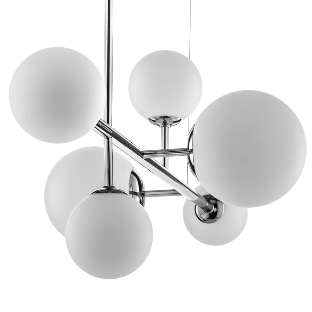 ALDEX Pendellamper > Pendellampe Dione, 6 lyskilder, krom