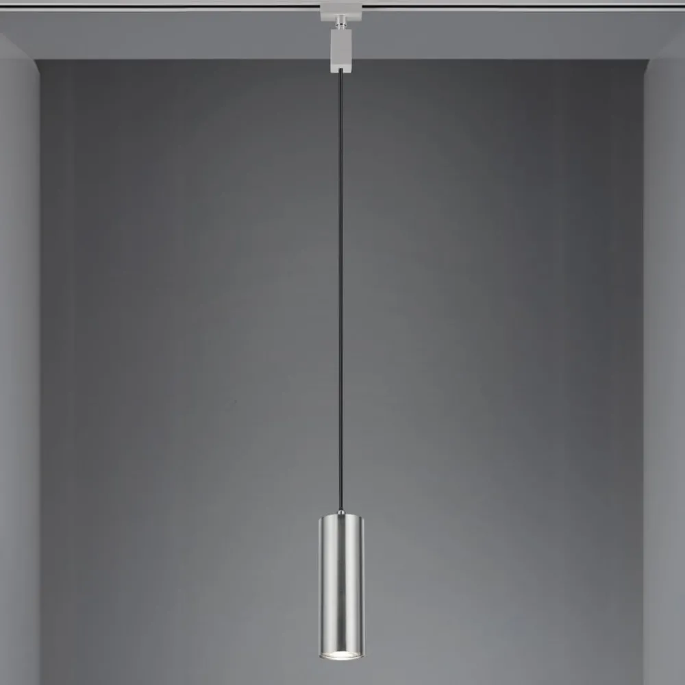 Trio Lighting Skinnesystem > pendellampe DUOline Marley GU10 nikkel