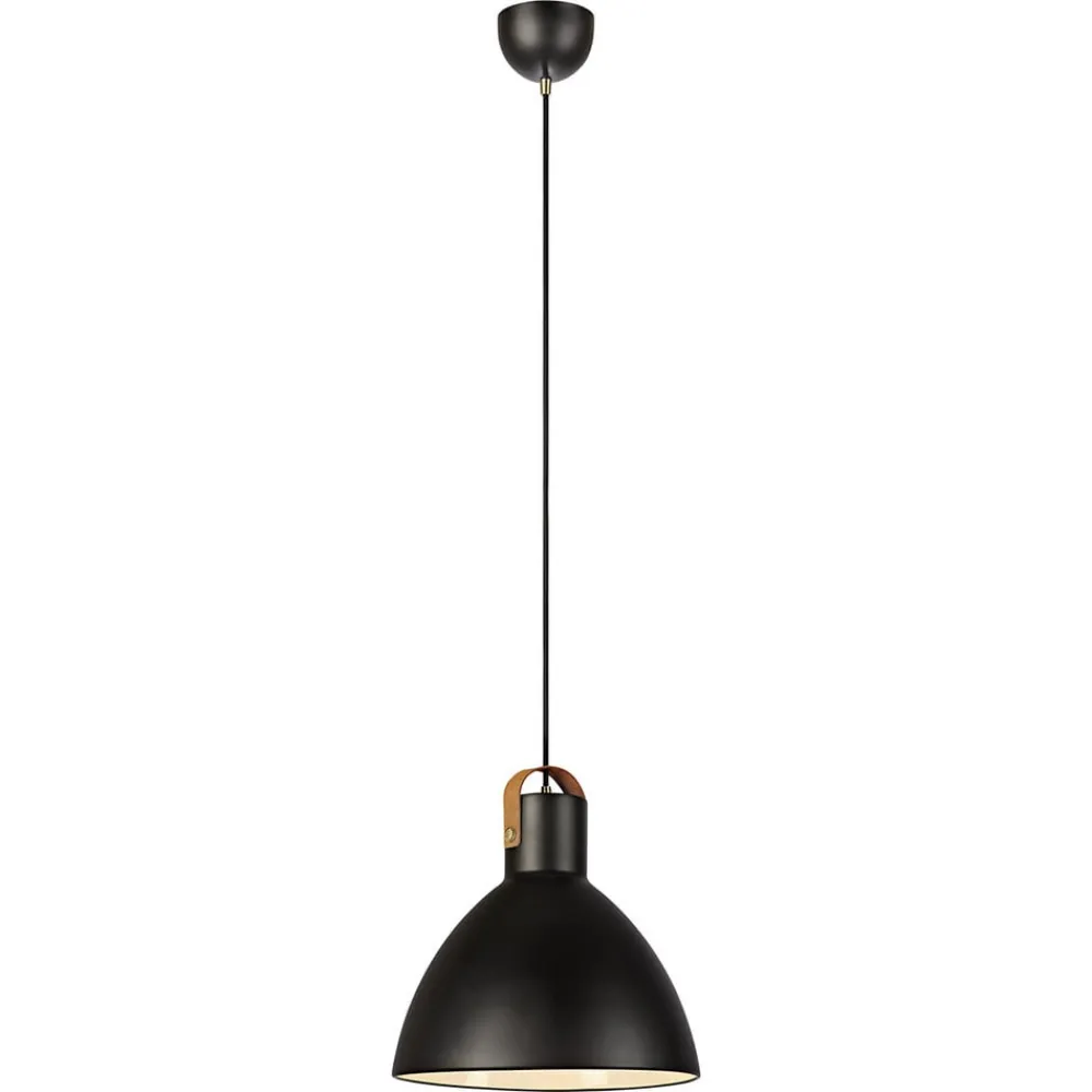 Pendellamper ^ Markslöjd Pendellampe Eagle med metalskærm Ø 35 cm sort