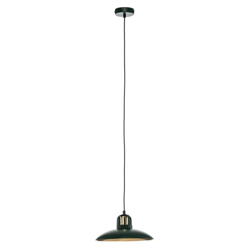Eko-Light Pendellamper > Pendellampe Felix, grøn/guld, 1 lyskilde